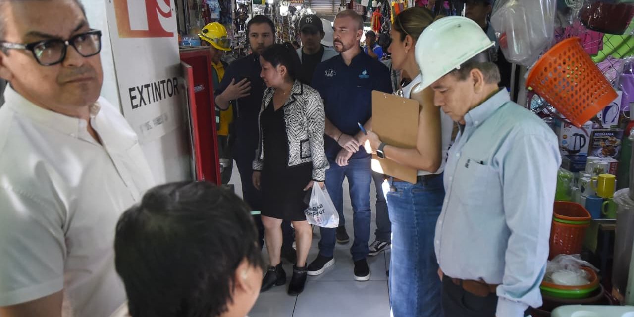 ALCALDÍA INSPECCIONA EL NUEVO MERCADO LA RAMADA Y DETECTA RIESGOS EN SISTEMAS ELÉCTRICOS Y CONTRA INCENDIOS