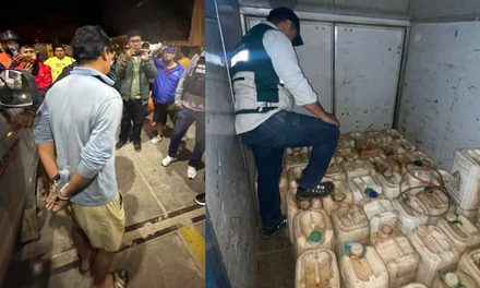 CUATRO APREHENDIDOS EN OPERATIVOS CONTRA LA VENTA IRREGULAR DE COMBUSTIBLE EN SANTA CRUZ