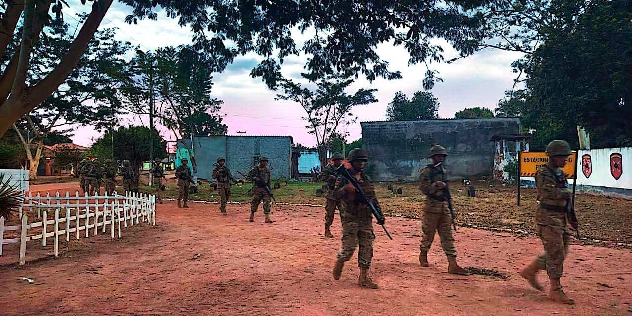 GOBIERNO REFUERZA PRESENCIA MILITAR EN SAN IGNACIO TRAS OLA DE VIOLENCIA