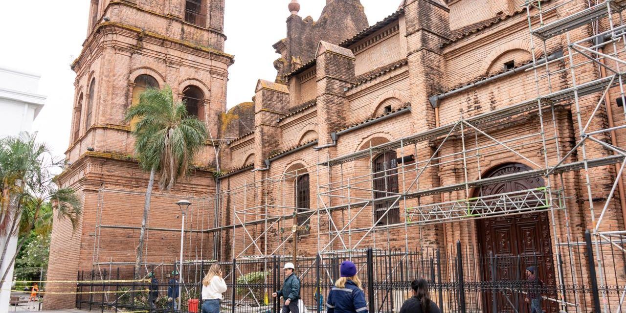 INICIAN TRABAJOS DE CONSERVACIÓN EN LA CATEDRAL DE SANTA CRUZ