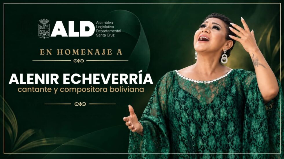 ASAMBLEA DE SANTA CRUZ RENDIRÁ HOMENAJE PÓSTUMO A ALENIR ECHEVERRÍA