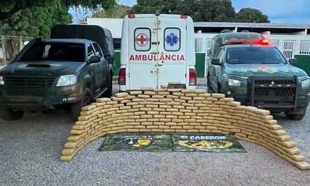 INTERCEPTAN AMBULANCIA CON 216 TABLETAS DE PRESUNTA DROGA EN MATO GROSSO