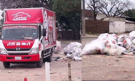 DEJARON SUS RESIDUOS EN UN ESPACIO PÚBLICO