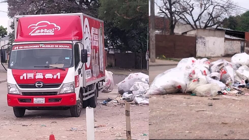 DEJARON SUS RESIDUOS EN UN ESPACIO PÚBLICO
