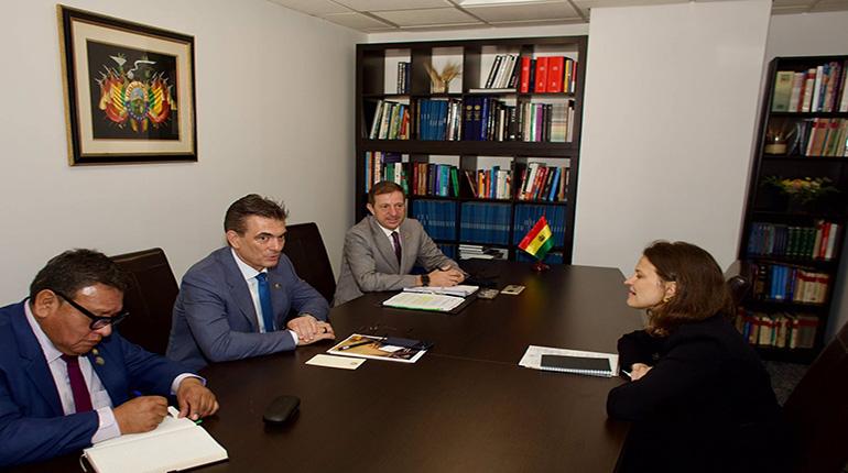 PAZ AFIRMA QUE GESTIONA $US 10.000 MILLONES PARA OBRAS Y PROYECTOS EN BOLIVIA