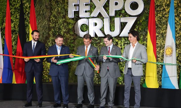 “EXPOCRUZ ES LA BOLIVIA QUE PRODUCE”, AFIRMA FRERKING AL INAUGURAR LA 50.ª EDICIÓN