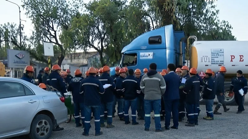 CISTERNEROS SE DECLARAN EN EMERGENCIA POR FALTA DE DIÉSEL Y LARGAS ESPERAS EN COCHABAMBA