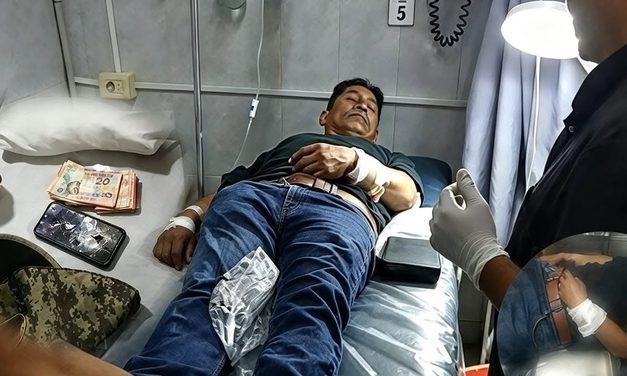 SE RESISTIÓ AL ATRACO Y TERMINÓ BALEADO: LE ROBARON MÁS DE BS 110 MIL