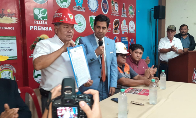 COD SANTA CRUZ RECIBE RESOLUCIÓN SUPREMA DE MODIFICACIÓN DE SU ESTATUTO