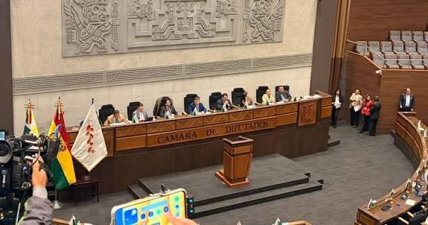 MINISTROS LLEGAN A LA ALP POR EL CASO MARIACA Y LA SESIÓN ENTRA EN CUARTO INTERMEDIO