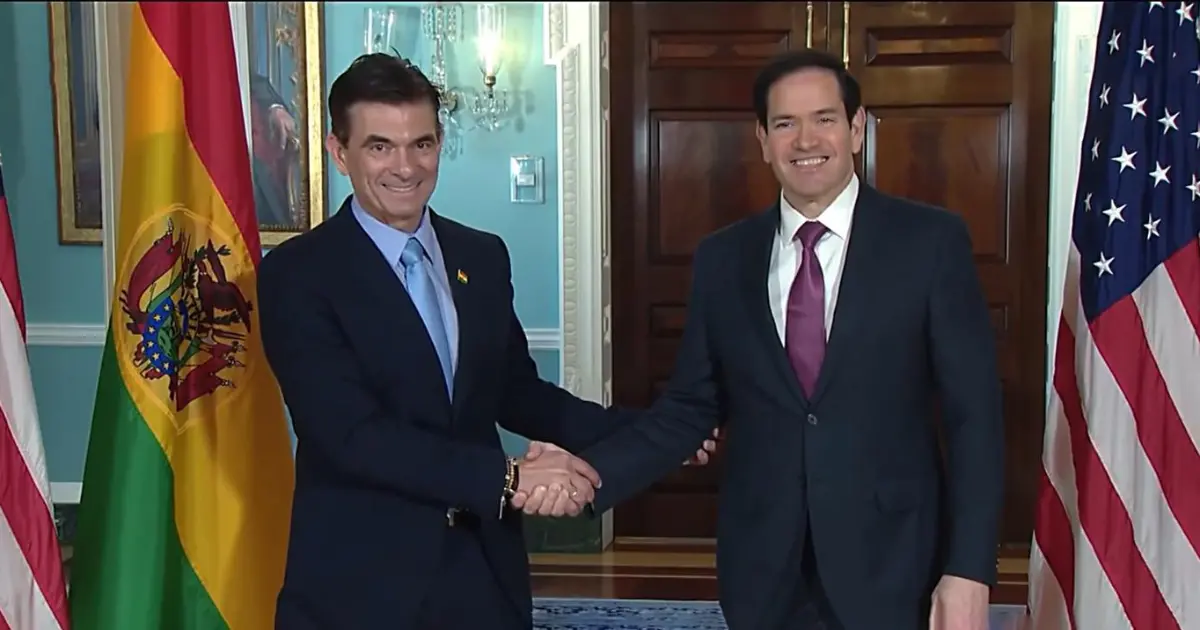 MARCO RUBIO REAFIRMA EL RESPALDO DE TRUMP A RODRIGO PAZ